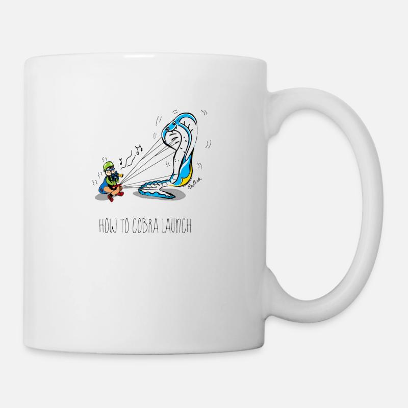 Gleitschirm paragliding Cobra - Tasse - Weiß
