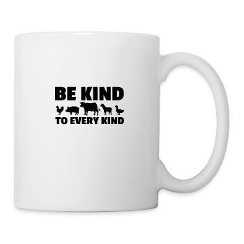 Vegan Be Child To Every Kind Animal Lover Gift - Mug - white - Right
