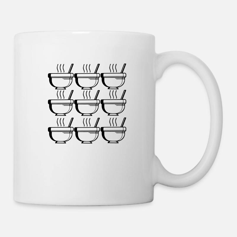 Eat Bowl - Tasse - Weiß