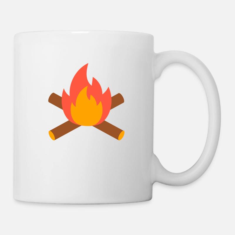 Feu - Mug blanc - blanc