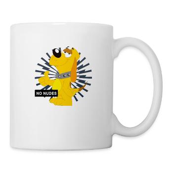 cool chien no porn nudes sexbombe fun cute model - Mug blanc - blanc - Droite