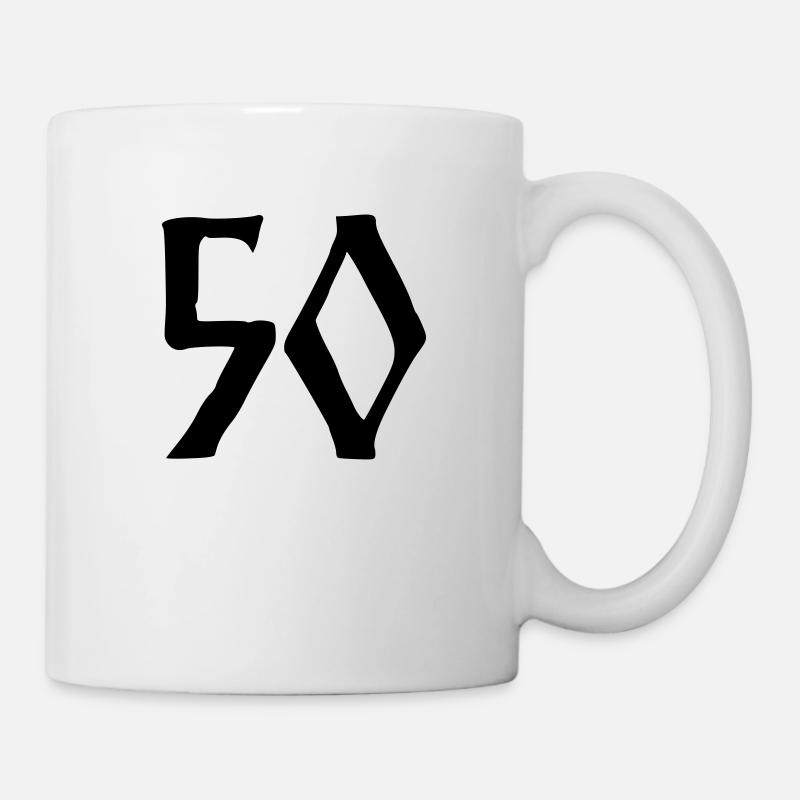 50 - Tasse - Weiß
