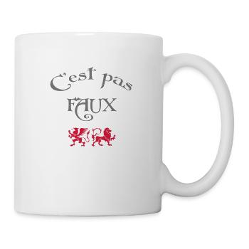 C'est pas faux ! - Mug blanc - blanc - Droite