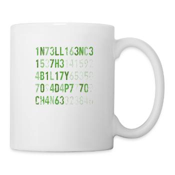 Intelligence Is The Ability To Adapt To Change - Mug - white - Right