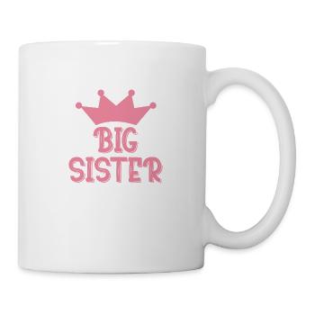 Große Schwester - Tasse - Weiß - Rechts