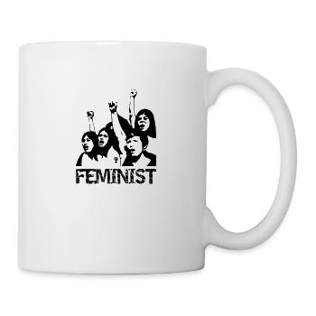 Feminist, Women's Group - Feminist Design - Mug - white - Right
