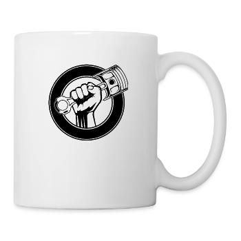 Mechanische Bekleidung - Horsepower Matter - Tasse - Weiß - Rechts