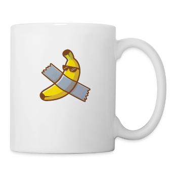 Bananenkunst - Tasse - Weiß - Rechts