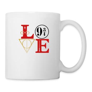Love 9 3/4 - Mug - white - Right