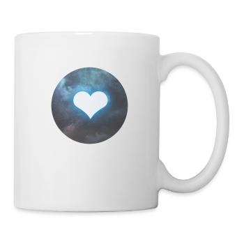 Cœur de l’univers - Mug blanc - blanc - Droite