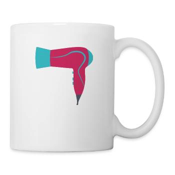 Hair dryer - Mug - white - Right