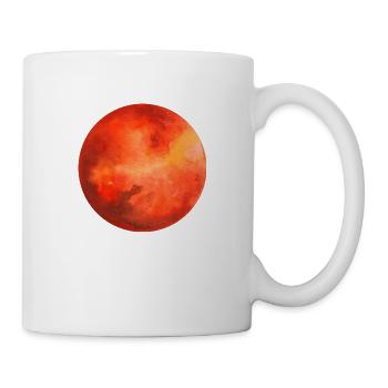 Mars ( Mars ) - Mug blanc - blanc - Droite