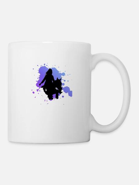 Cheval - Mug blanc - blanc