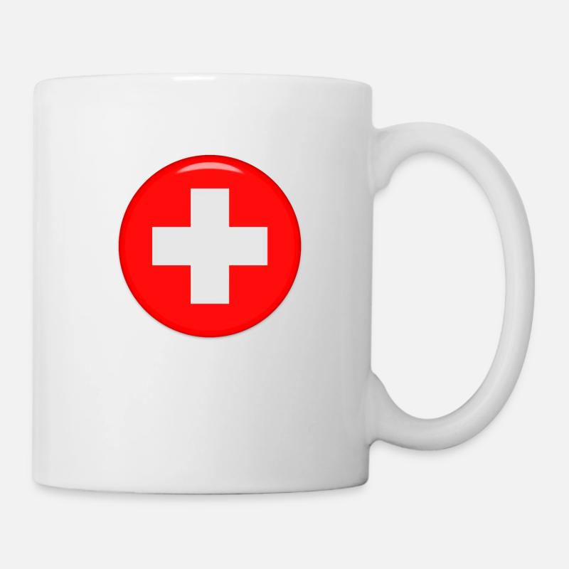Switzerland - Mug blanc - blanc