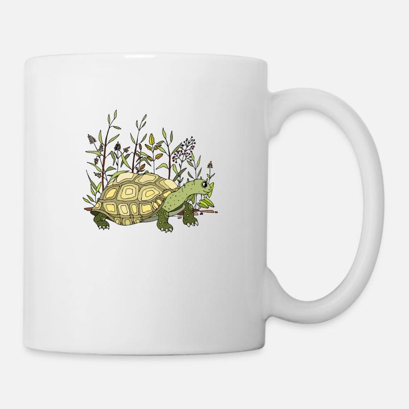 Tortue - Mug blanc - blanc