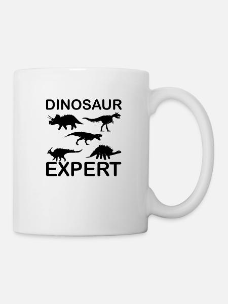 Dinosaure Dino - Mug blanc - blanc