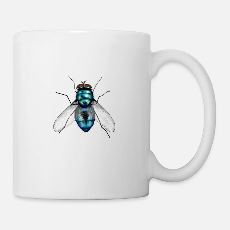 JUST FLY - Tasse - Weiß