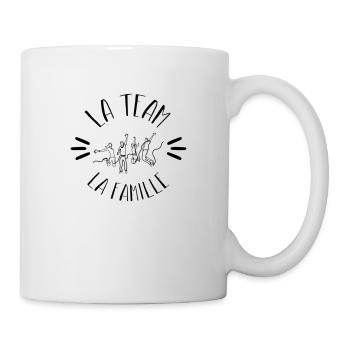 La Team - La Famille - Mug blanc - blanc - Droite