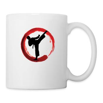 Karate - Martial Arts - Tasse - Weiß - Rechts