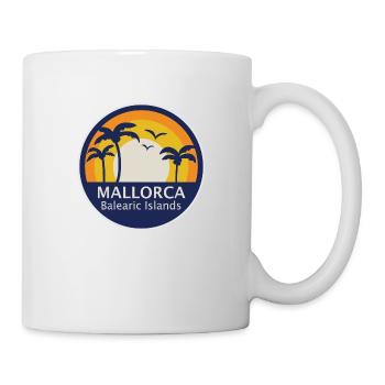 Mallorca Balearic Islands - Tasse - Weiß - Rechts