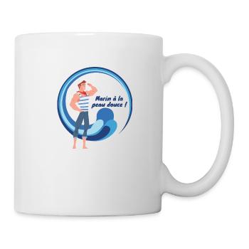 Marin à la peau douce t-shirt fun anniversaire - Mug blanc - blanc - Droite