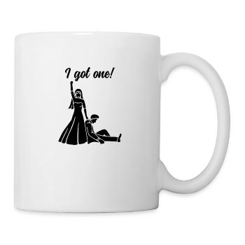 I got one gift wedding marriage bride - Mug - white - Right