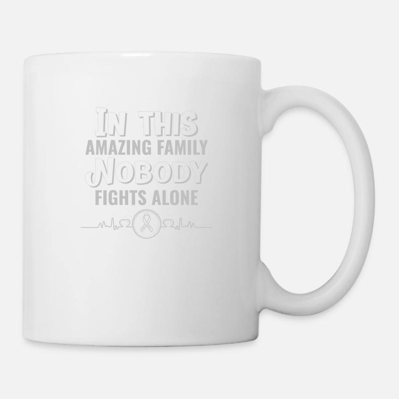 Kampf gegen Krebs - Tasse - Weiß