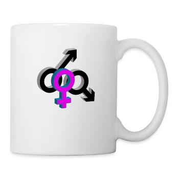Wifesharing 3D Druck - Tasse - Weiß - Rechts