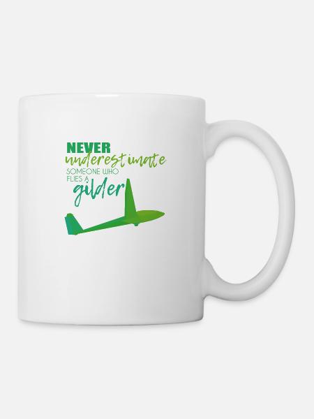 Gliding gliders - Mug - white