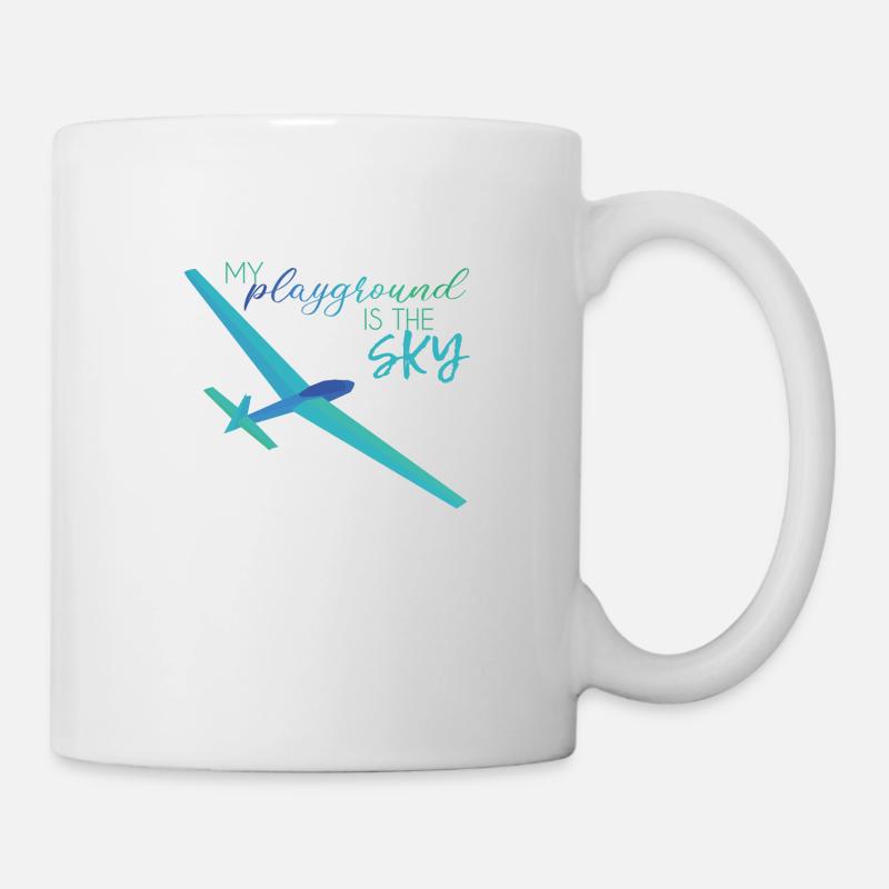 Gliding gliders - Mug - white
