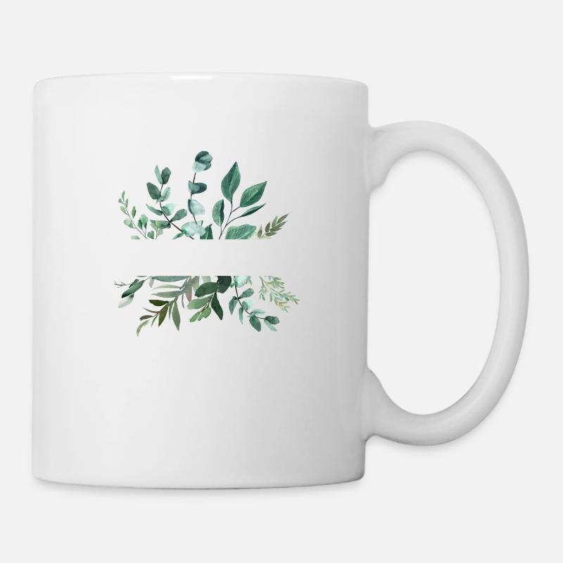 Botanique personnalisable - Mug blanc - blanc