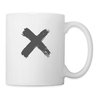 croix - Mug blanc - blanc - Droite