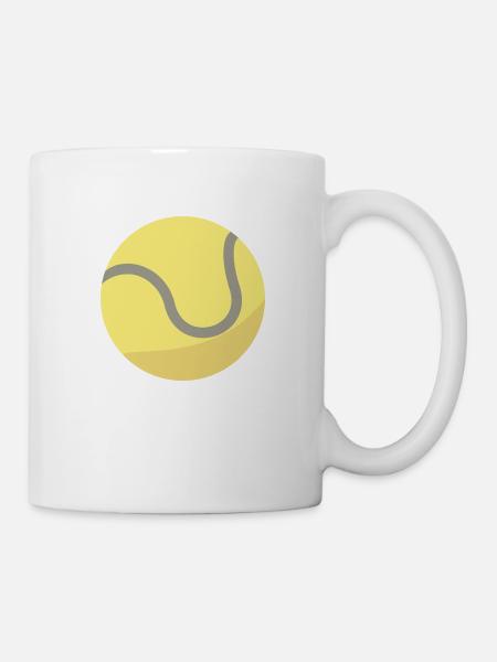 Tennis Ball - Tasse - Weiß