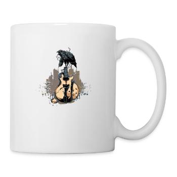 broken guitar - Tasse - Weiß - Rechts