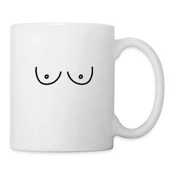 Woman Feminist Feminism Gift - Mug - white - Right