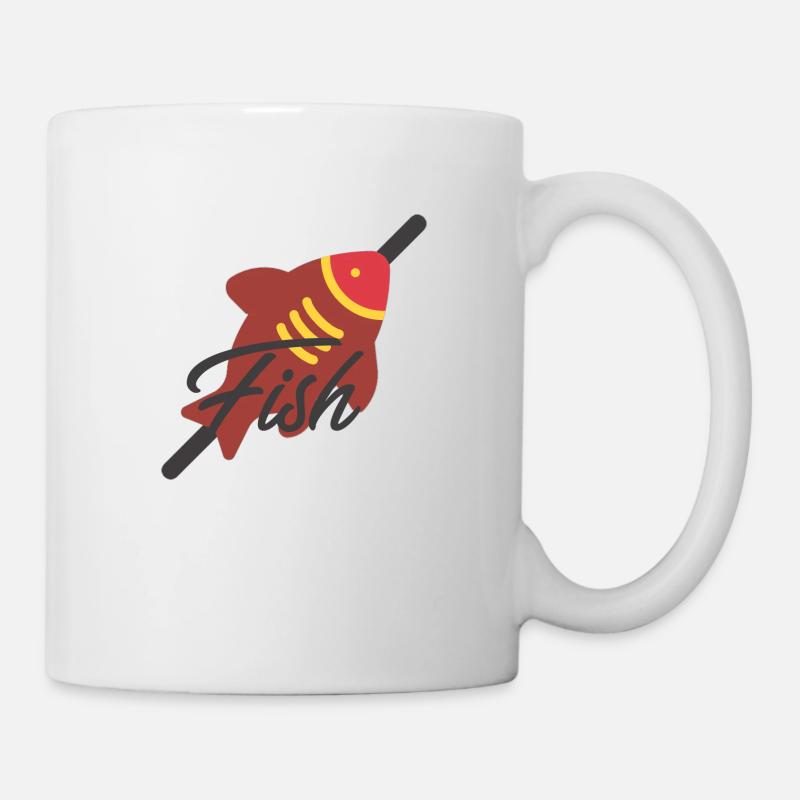 Fish - Mug blanc - blanc