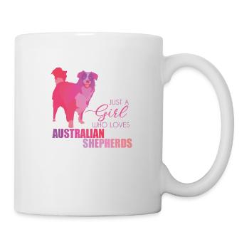 Australian Shepherd - Mug - white - Right