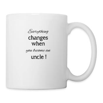Become an uncle | Uncle | Best Uncle - Mug - white - Right