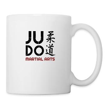 Judo, j’adore judo, sweats à capuche judo, t-shirts judo - Mug blanc - blanc - Droite