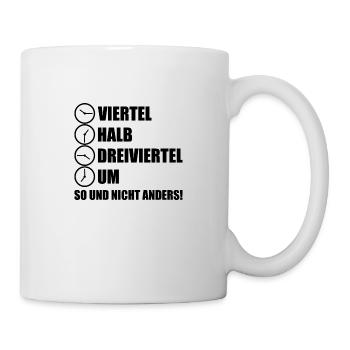 Ossi bemme Geschenk DDR Ostdeutschland - Tasse - Weiß - Rechts