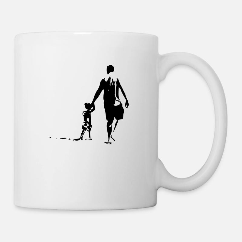Père et fille - Mug blanc - blanc