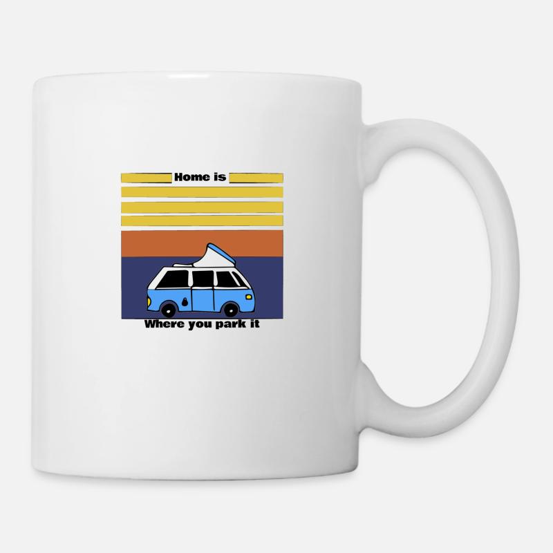 La vie de Van - Mug blanc - blanc