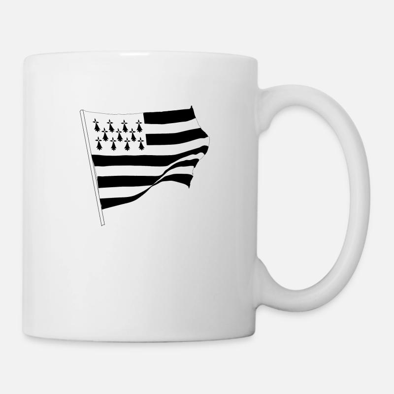 gwenn ha des Geschenk-T-Shirts - Tasse - Weiß