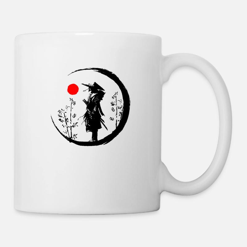 Samurai - Tasse - Weiß