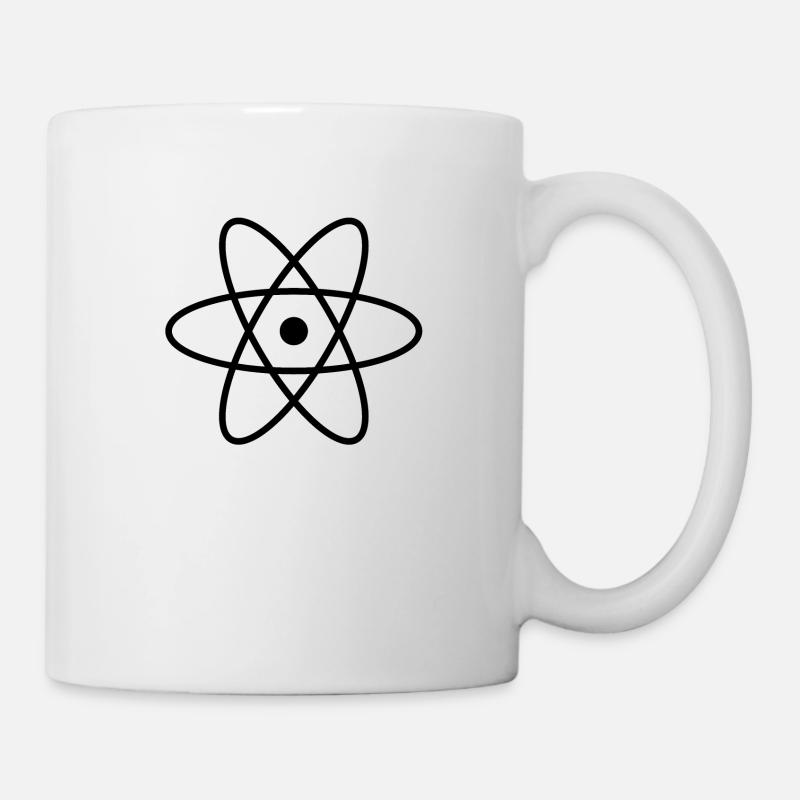 atom - Mug - white