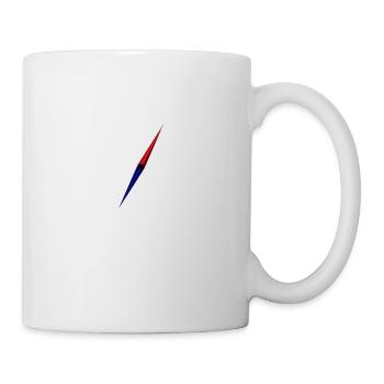 Kompass mit weisser Skala - Adventure Navigation - Tasse - Weiß - Rechts
