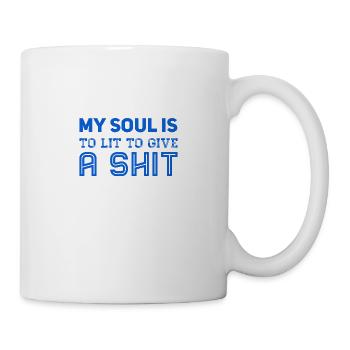 ich schütze meine Seele - Tasse - Weiß - Rechts