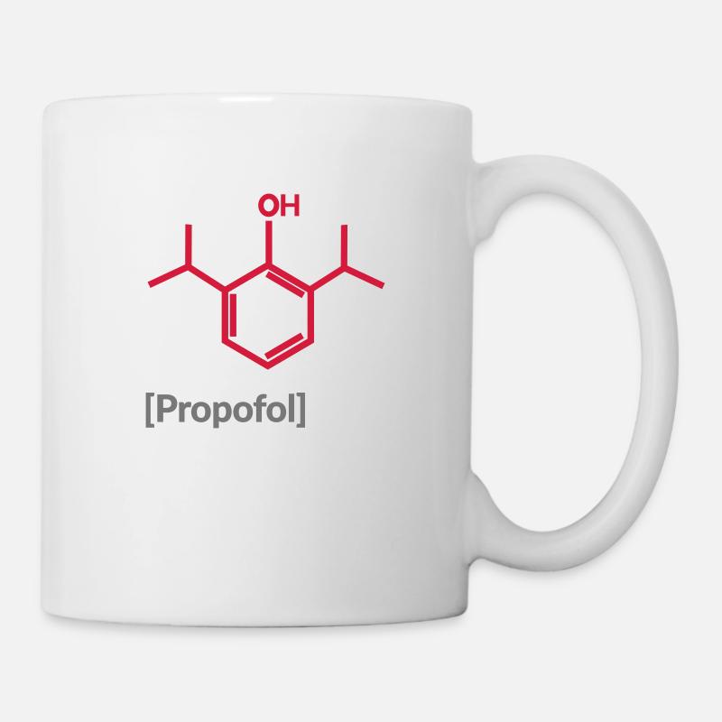 Propofol - Mug blanc - blanc