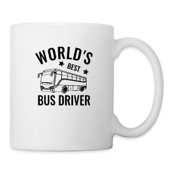 Meilleur chauffeur de bus Bus chauffeur professionnel cadeau - Mug blanc - blanc - Droite