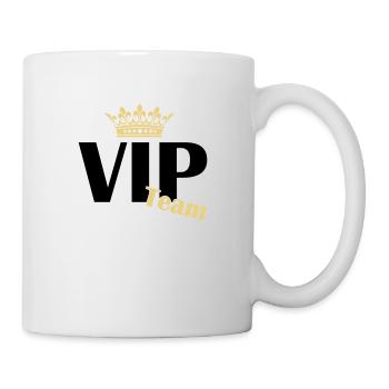 vip team - Tasse - Weiß - Rechts